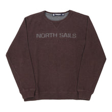  Vintage brown North Sails Sweatshirt - mens x-large
