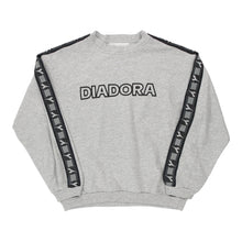  Vintage grey Diadora Sweatshirt - mens large
