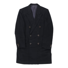  Vintage black Yves Saint Laurent Coat - mens x-large