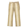 Vintage beige Roberto Cavalli Trousers - mens 34" waist