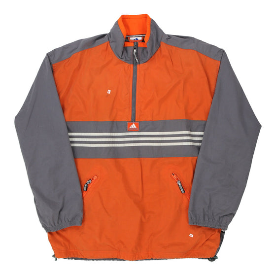 Vintage orange Adidas Jacket - mens x-large