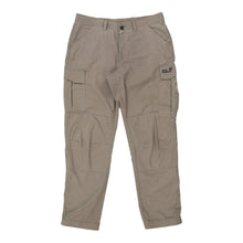 Vintage grey Jack Wolfskin Cargo Trousers - mens 37" waist