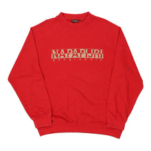  Vintage red Napapijri Sweatshirt - mens x-large