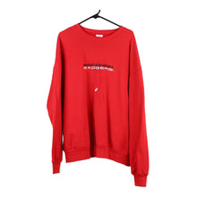  Vintage red Wisconsin Badgers Majestic Sweatshirt - mens xx-large