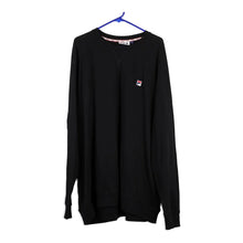  Vintage black Fila Sweatshirt - mens xxx-large