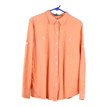  Vintage orange Ralph Lauren Shirt - womens x-large