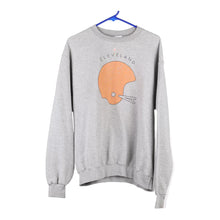  Vintage grey Cleveland Browns Champion Sweatshirt - mens large