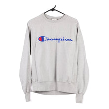  Vintage grey Reverse Weave Champion Sweatshirt - mens small