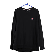  Vintage black Fila Sweatshirt - mens x-large