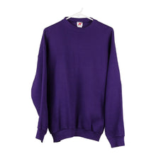  Vintage purple Nucleus Sweatshirt - womens x-large