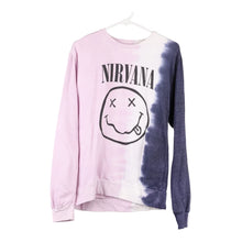  Vintage multicoloured Nirvana Sweatshirt - womens x-small
