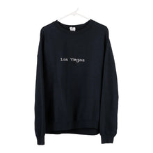  Vintage black Las Vegas Gildan Sweatshirt - womens x-large