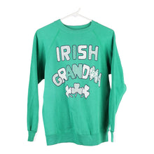  Vintage green Irish Grandma Hanes Sweatshirt - womens medium