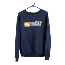  Vintage navy Birchmount Gildan Sweatshirt - mens large
