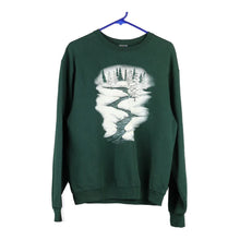  Vintage green Jerzees Sweatshirt - mens medium