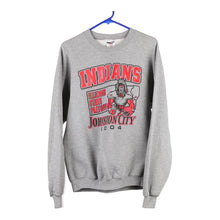  Vintage grey Indians Johnston City 2004 Jerzees Sweatshirt - mens medium