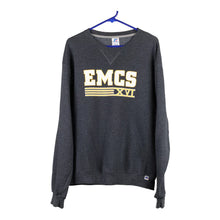  Vintage grey ECMS  Russell Athletic Sweatshirt - mens medium