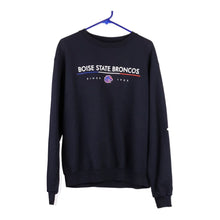  Vintage navy Boise State Broncos Champion Sweatshirt - mens medium