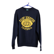  Vintage navy Saint Ignatius Football Champion Sweatshirt - mens medium