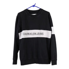  Vintage black Calvin Klein Jeans Sweatshirt - mens large