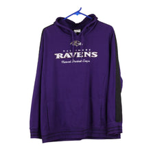  Vintage purple Baltimore Ravens Nfl Hoodie - womens xx-large