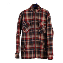  Vintage red Haofeng Overshirt - mens x-large