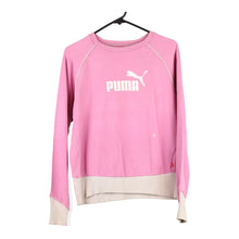  Vintage pink Puma Sweatshirt - womens x-large