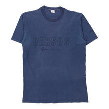  Vintage blue Bootleg Versus By Versace T-Shirt - mens x-large