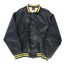  Vintage black Hilton Varsity Jacket - mens x-large