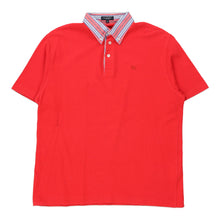  Vintage red Burberry Polo Shirt - mens medium