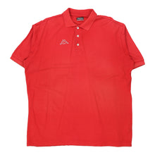  Vintage red Kappa Polo Shirt - mens xxx-large