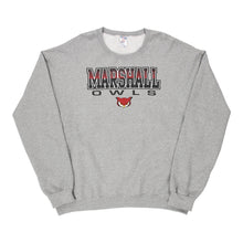  Vintage grey Marshall Owls Jerzees Sweatshirt - mens xx-large