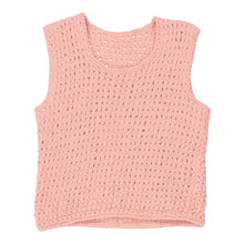  Vintage pink Unbranded Crochet Top - womens medium
