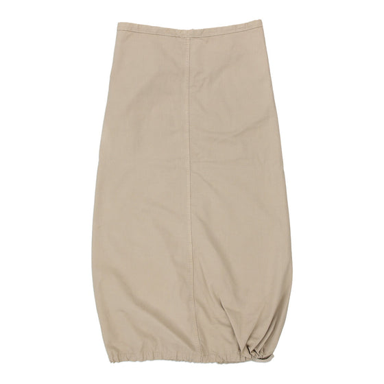 Vintage beige Killer Loop Skirt - womens 36" waist