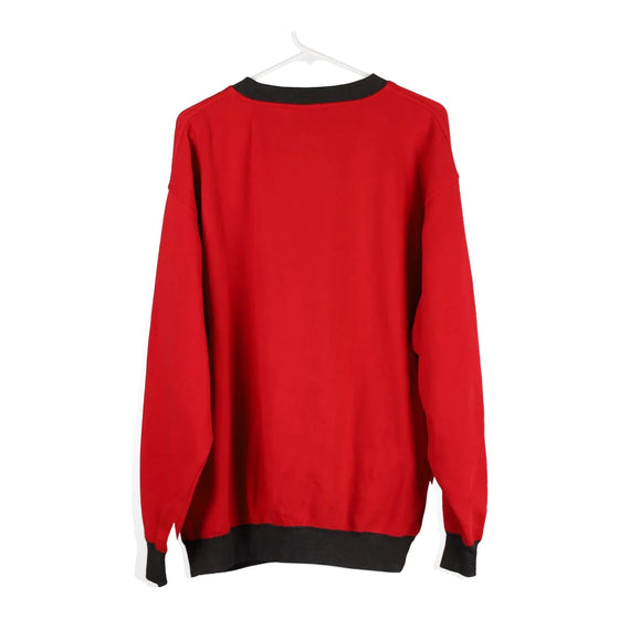 Vintage red Winsconsin Badgers Lee Sport Sweatshirt - mens large