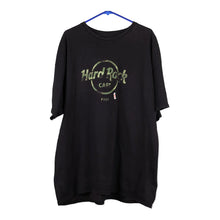  Vintage black Fiji Hard Rock Cafe T-Shirt - mens xx-large