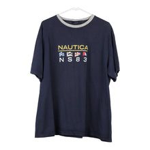  Vintage blue Nautica T-Shirt - mens large