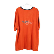  Vintage orange Chaps Ralph Lauren T-Shirt - mens x-large