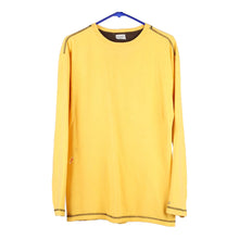  Vintage yellow Columbia Long Sleeve T-Shirt - mens small