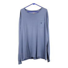  Vintage blue Ralph Lauren Long Sleeve T-Shirt - mens x-large
