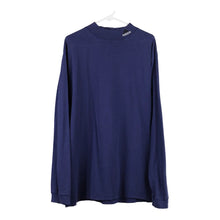  Vintage blue Adidas Long Sleeve T-Shirt - mens x-large