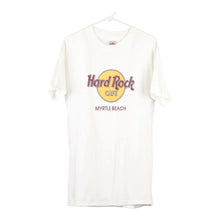  Vintage white Myrtle Beach Hard Rock Cafe T-Shirt - womens large