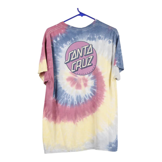 Vintage multicoloured Santa Cruz T-Shirt - mens large