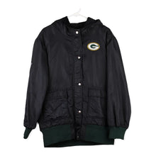  Vintage black Green Bay Packers Pro Line Coat - mens x-large
