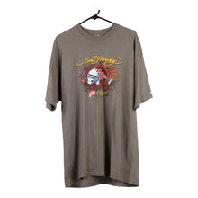  Vintage grey  Bootleg Ed Hardy Jerzees T-Shirt - mens x-large