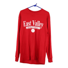  Vintage red East Valley Basketball Jerzees Long Sleeve T-Shirt - mens large