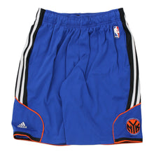  Vintage blue New York Knicks Adidas Sport Shorts - mens medium