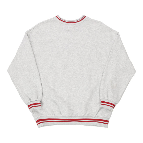 Vintage grey California Pull & Bear Sweatshirt - mens large