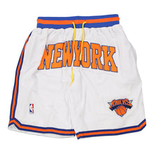  Vintage white New York Knicks Just Don Sport Shorts - mens large