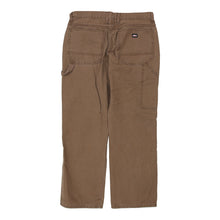  Vintage brown Dickies Carpenter Trousers - mens 33" waist